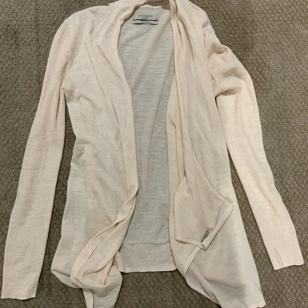 ALL SAINTS “DRINA” CARDIGAN SIZE MEDIUM - Picture 4 of 7